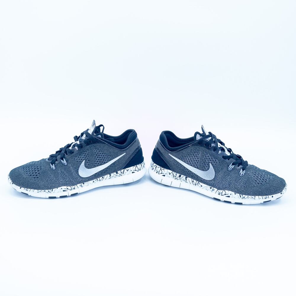 Nike Free 5.0 Flyknit Gray Training Shoes- Women's Size 8 - Picture 4 of 8